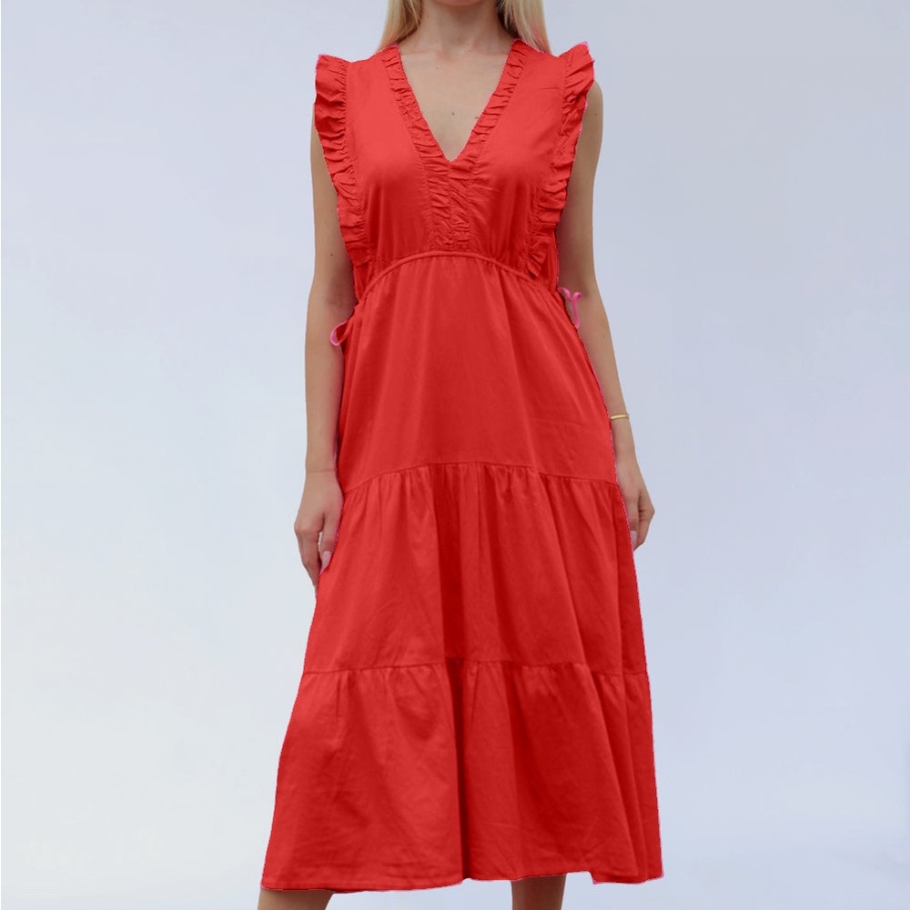 Stark X Le' Vi Dress Size Small in Red